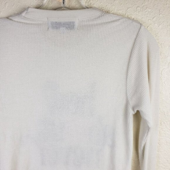 WILDFOX Couture How About Never Print Thermal Top size S - Picture 10 of 14